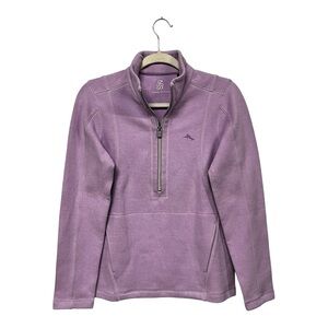 Tommy Bahama |‎ Women’s 1/4 Zip Up Lavender Pull Over Sweatshirt S